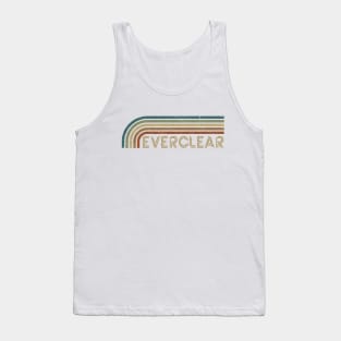 Everclear Retro Stripes Tank Top